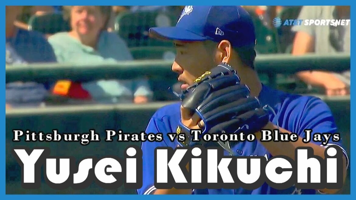 [Blue Jays Yusei Kikuchi]March 8 Open game 3rd pitch pitching all-ball_Pirates game_Yusei Kikuchi_Pirates vs Blue Jays