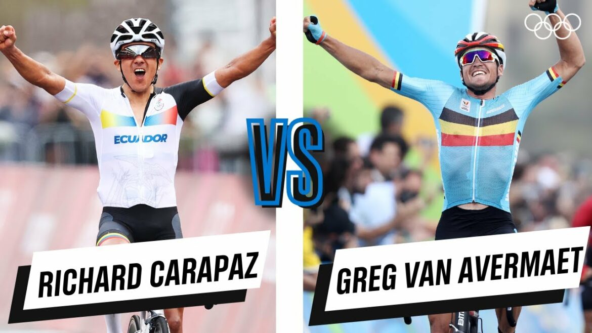 Richard Carapaz 🆚 Greg Van Avermaet - Men's road race | Head-to-head