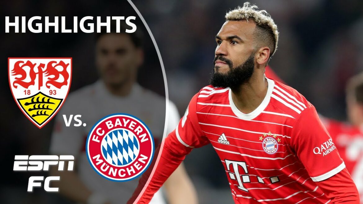 VfB Stuttgart vs Bayern Munich |  Bundesliga Highlights |  ESPN FC