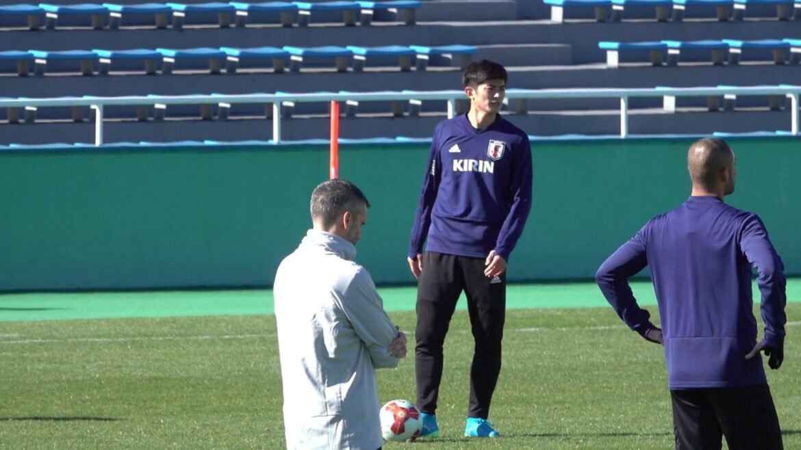 4K[#Khalil J]Shogo Taniguchi in passing practice![Japan National Team]#Daihyo #Taniguchi Shogo #J League