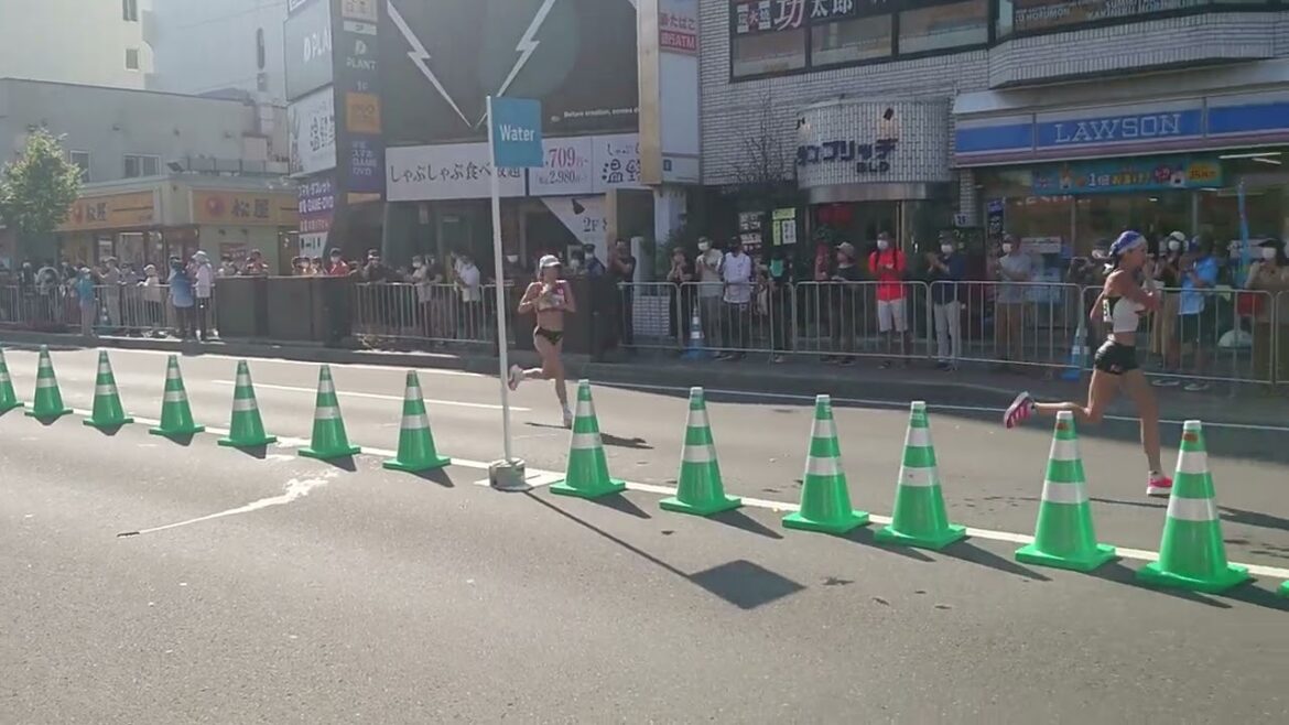 [Women's marathon]Tokyo Olympics past 36km[Mao Ichiyama]