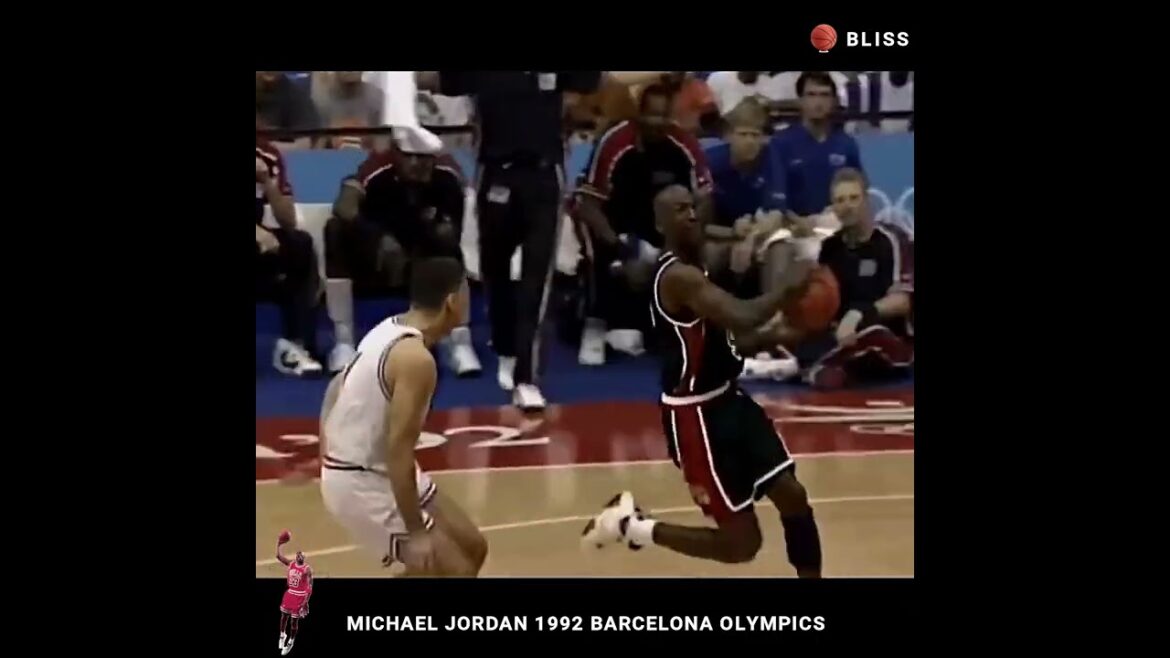 MICHAEL JORDAN 1992 Barcelona Olympics HIGHLIGHTS | Air Jordan #shorts