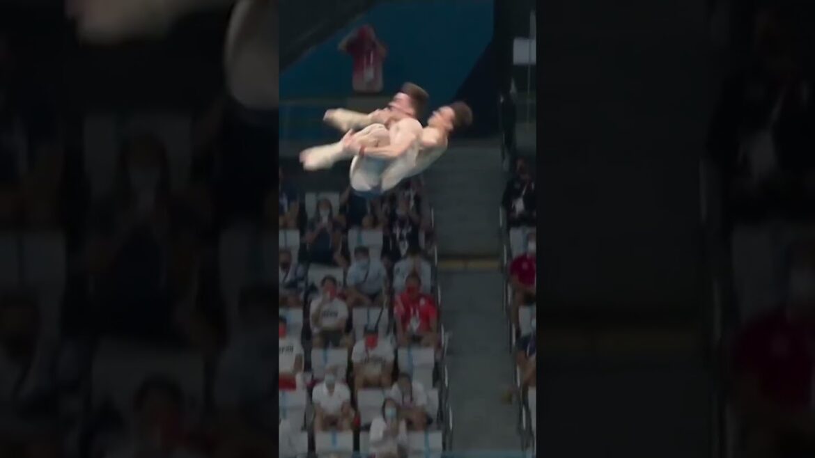 🥇 DIVING FOR GOLD | Tom Daley & Matty Lee Win In Tokyo #shorts #tomdaley #diving 🥇 DIVING FOR GOLD | Tom Daley & Matty Lee Win In Tokyo #shorts #tomdaley #diving