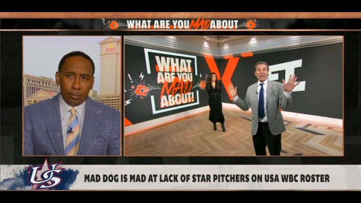 FIRST TAKE | "This is a big deal" Mad Dog is mad at lack of Star Pitchers on USA WBC Roster