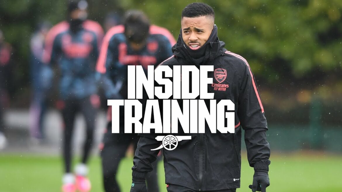 INSIDE TRAINING | Gabriel Jesus returns to training!