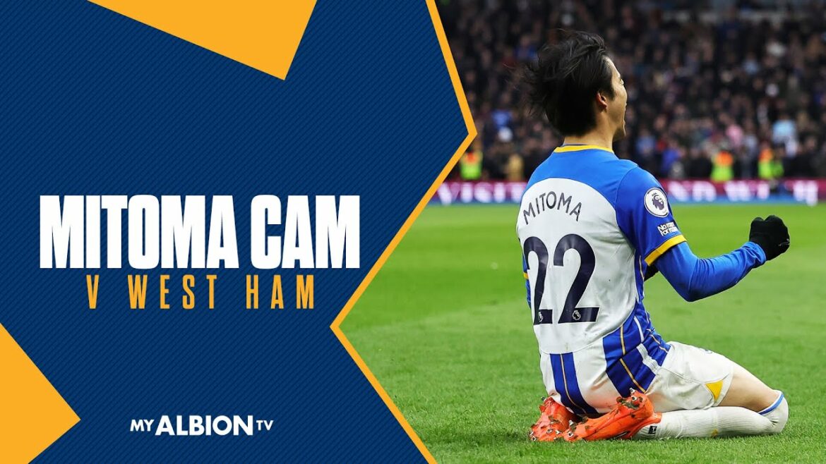 Mitoma Cam Versus West Ham