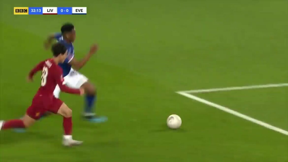 Takumi Minamino's liverpool debut against Everton (FA cup). HD 720p  05/01/20