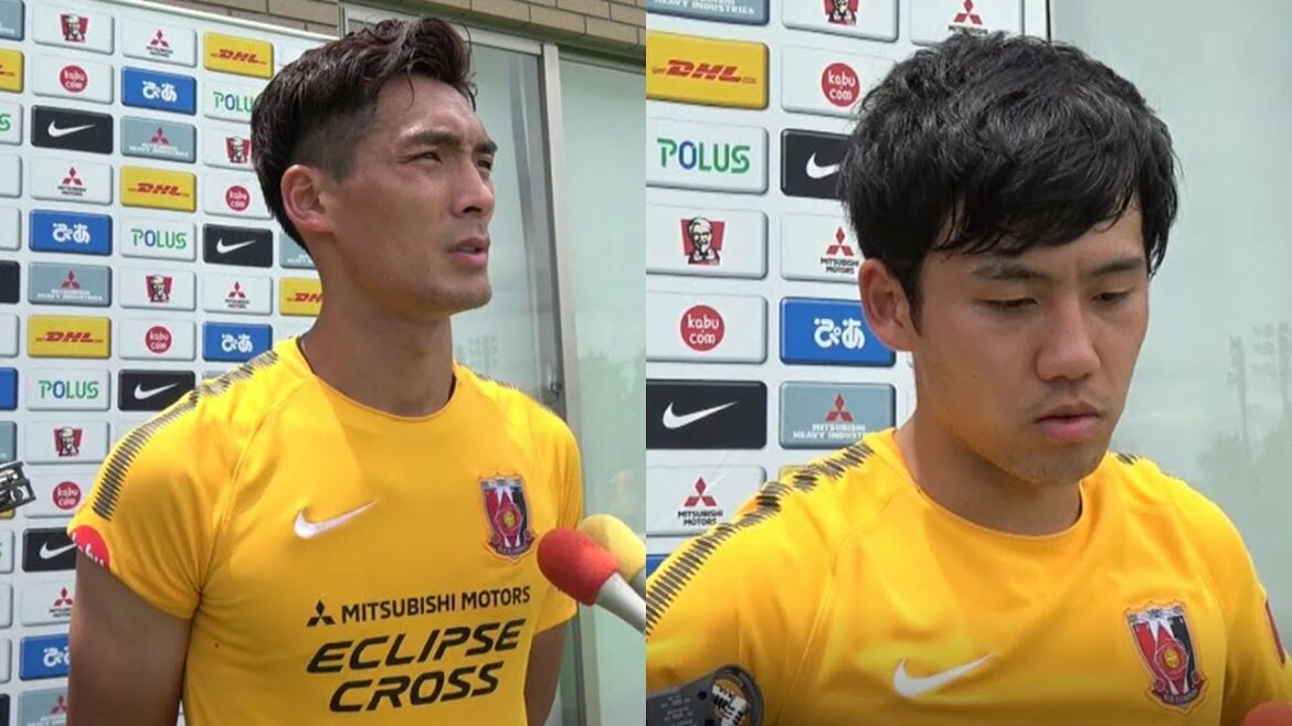 Tomoaki Makino, Wataru Endo, after the 2018 FIFA World Cup Russia