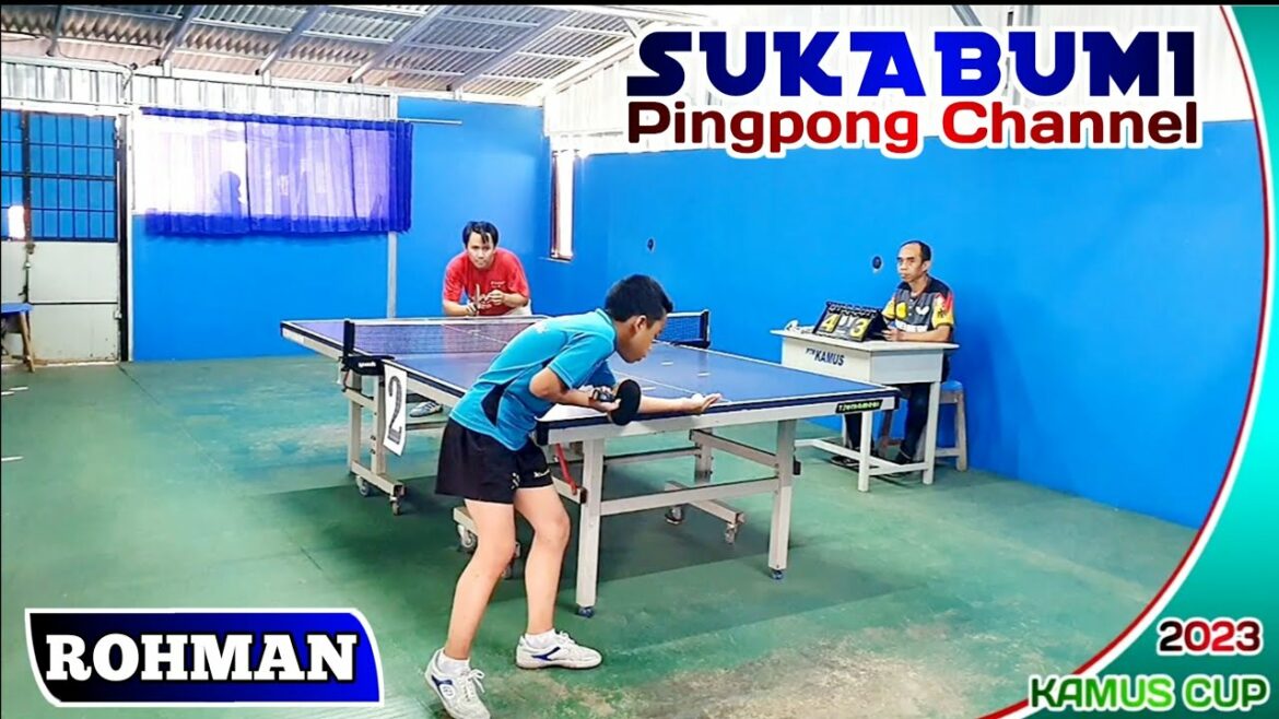Rohman is a child prodigy for the Kamus Cup Table Tennis Championships Rohman is a child prodigy for the Kamus Cup Table Tennis Championships
