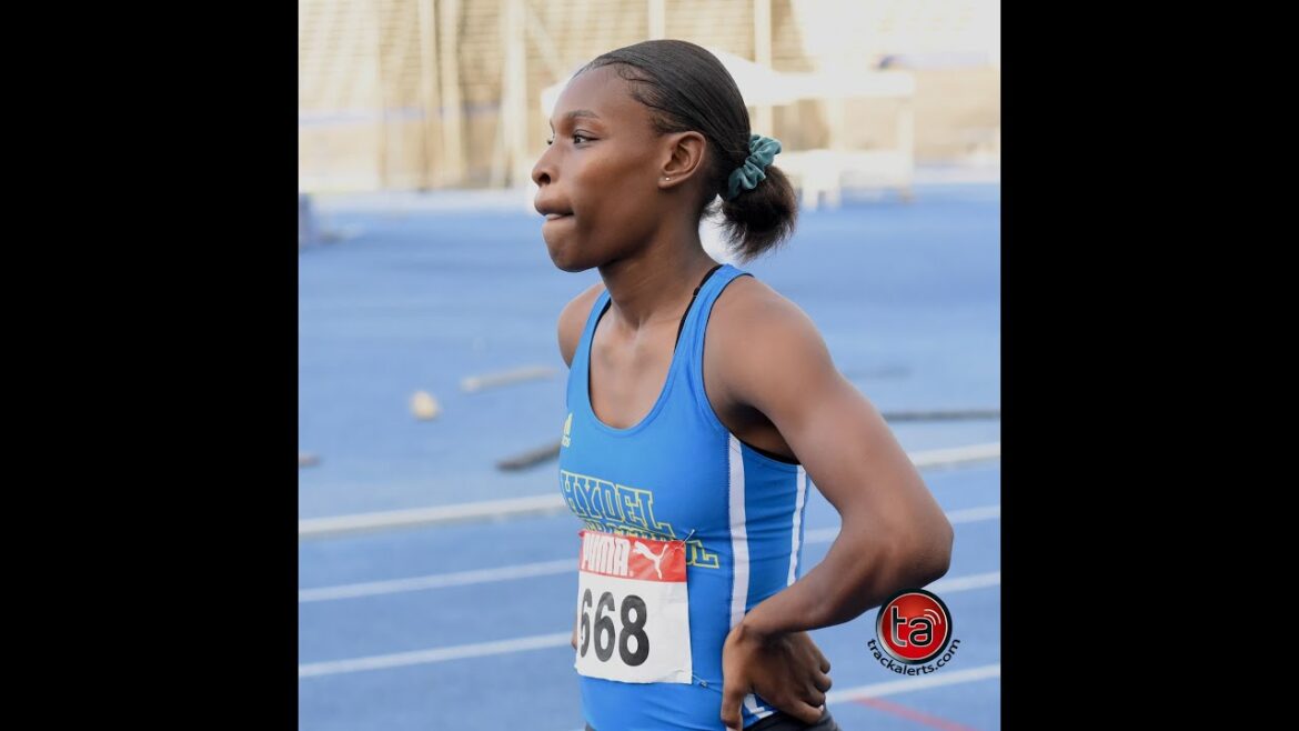 Alana Reid 11.54 in heats at Carifta Games Trials Alana Reid 11.54 in heats at Carifta Games Trials