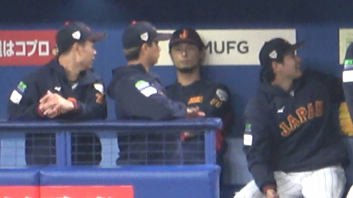 Dragons fan Darvish sings while clapping his hands to Enter the Dragons (laughs) (2023/03/03)