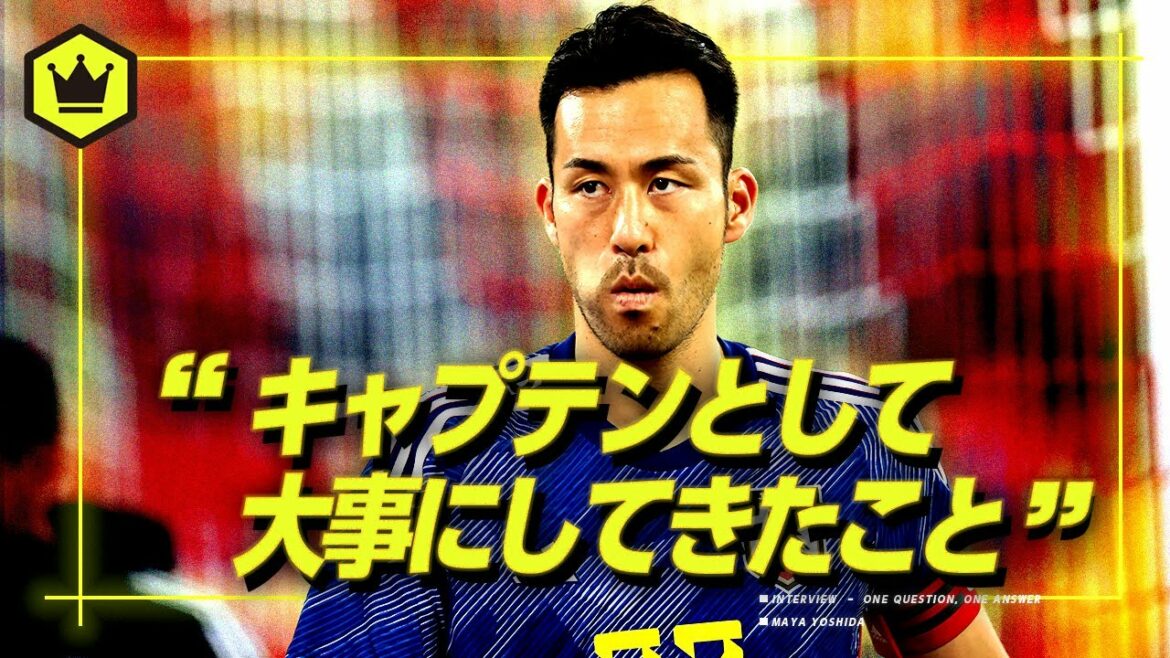 [Maya Yoshida]Captain of the Japan national team talks about the World Cup[Pre-World Cup event]