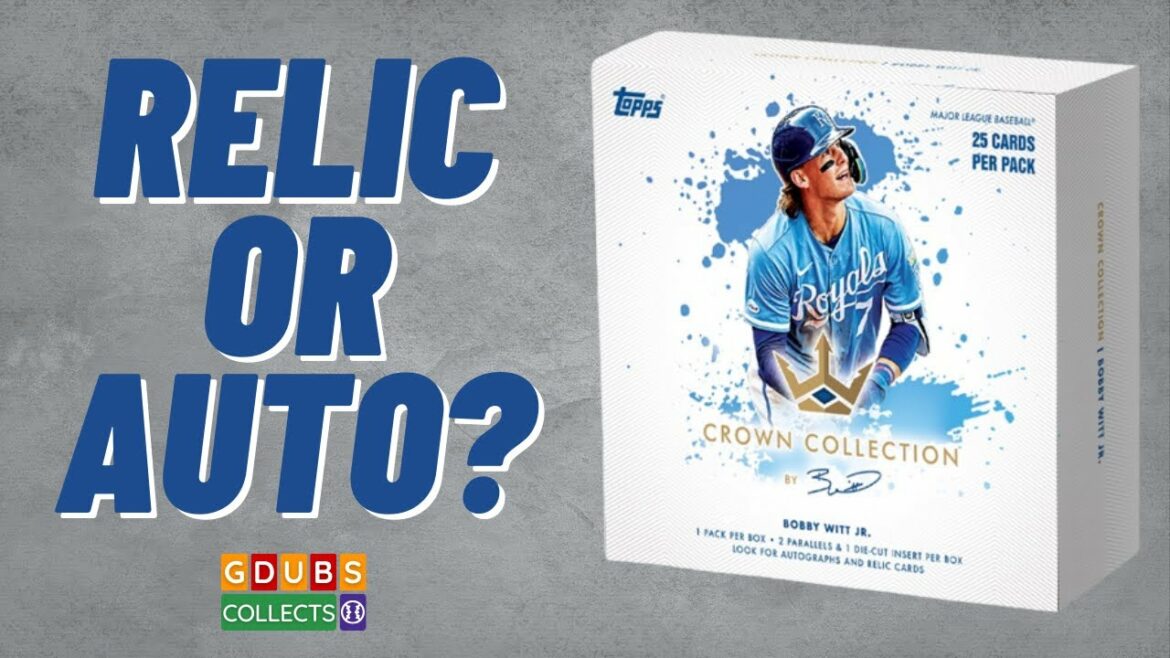 CAN WE GET AN AUTOGRAPH?! - Bobby Witt Jr Crown Collection - Topps Now Box Break