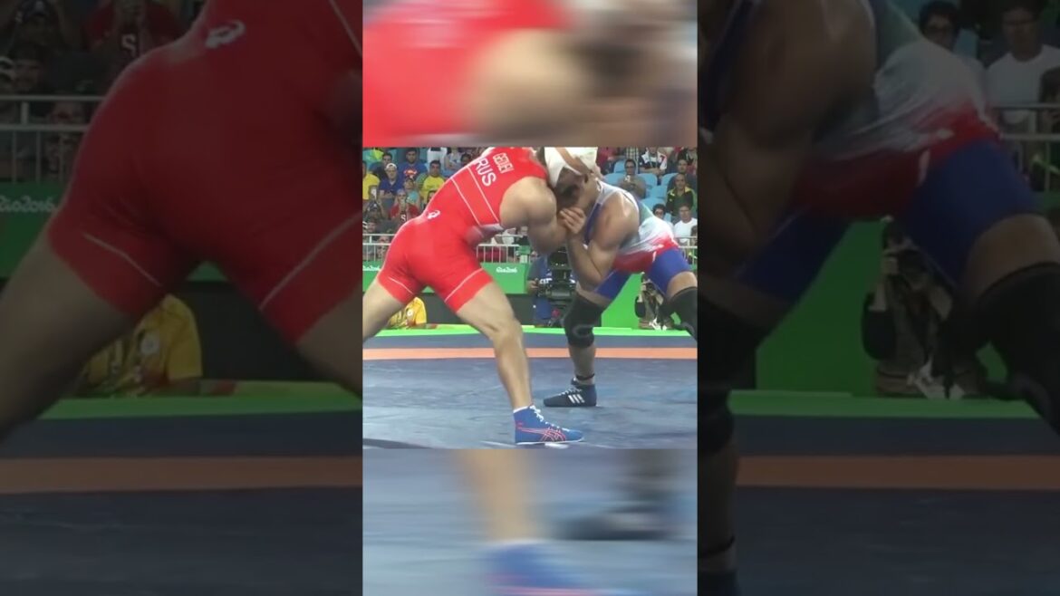 Dramatic fight of wrestlers at the 2016 Olympics - Aniuar Geduev vs Hassan Yazdani