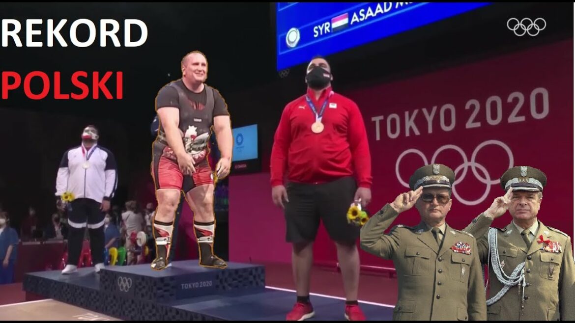 WORLD RECORD Weightlifters in Olympic TOKYO 2020 POLAND GOLD MEDAL split jerk without split or jerk