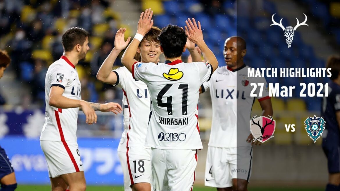 [Kashima Antlers]Kiyo Ueda's 2 goals, etc. lead to a comfortable 5-1 win!