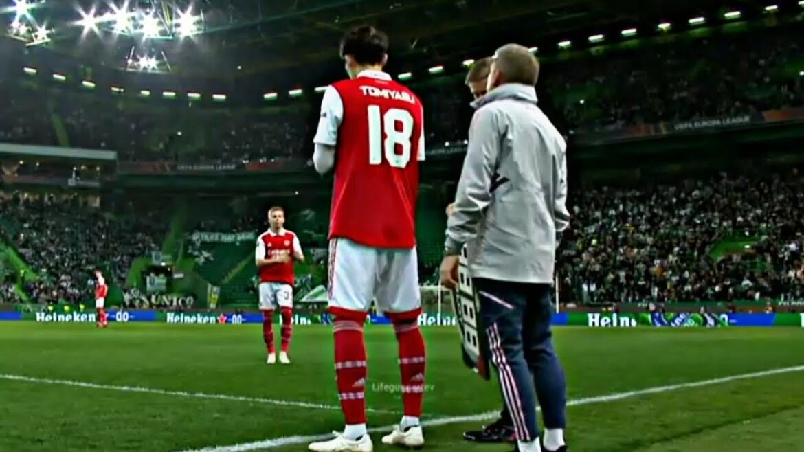 Takehiro Tomiyasu Briliant Performance Vs Sporting Lisbon 🔥 Takehiro Tomiyasu Briliant Performance Vs Sporting Lisbon 🔥