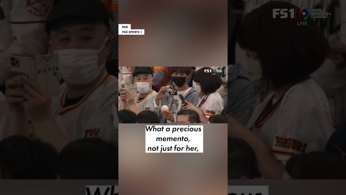 🇯🇵 Shohei Ohtani’s HR ball cherished by Japan supporters ⚾ | #shorts | NYP Sports