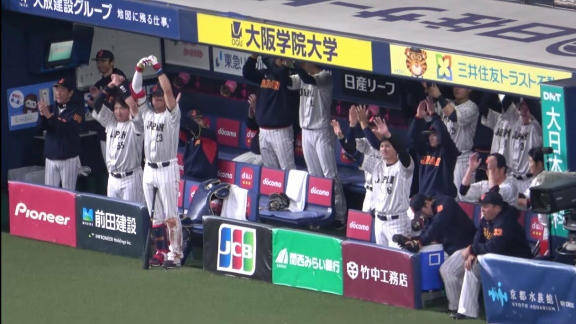 [SAMURAI JAPAN]Shohei Otani suddenly scored two shots in the Hanshin match.