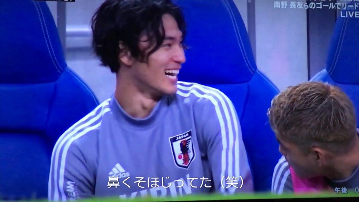 Takumi Minamino "I was picking my booger (laughs)"