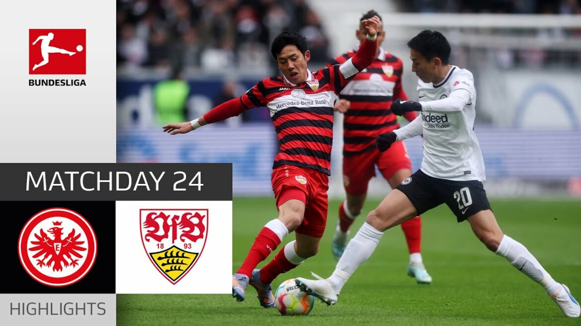 Eintracht Frankfurt – VfB Stuttgart 1-1 | Highlights | Matchday 24 – Bundesliga 2022/23 Eintracht Frankfurt - VfB Stuttgart 1-1 | Highlights | Matchday 24 – Bundesliga 2022/23