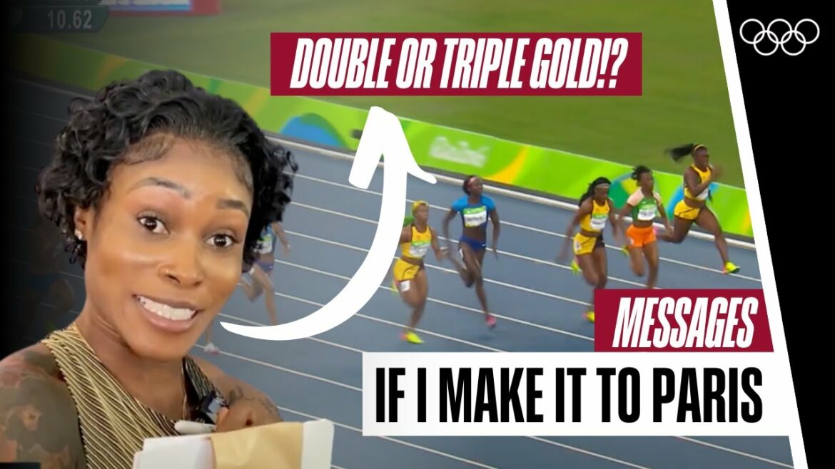 Athletes send a message to their future selves at Paris 2024!