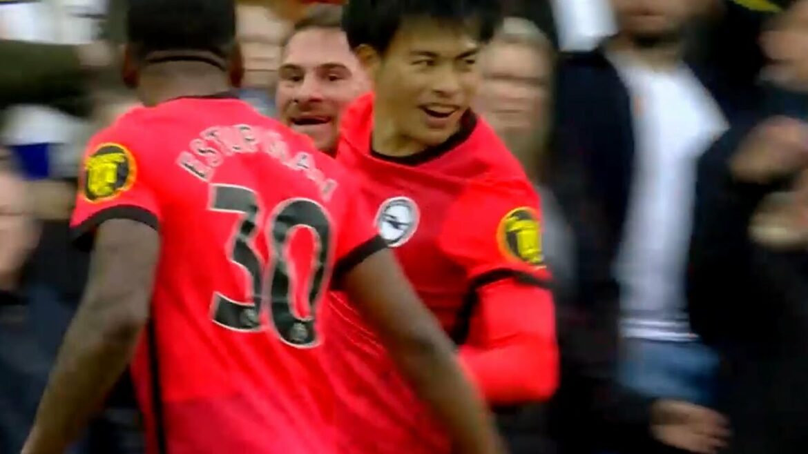 Kaoru Mitoma who leaves the main dish until the end