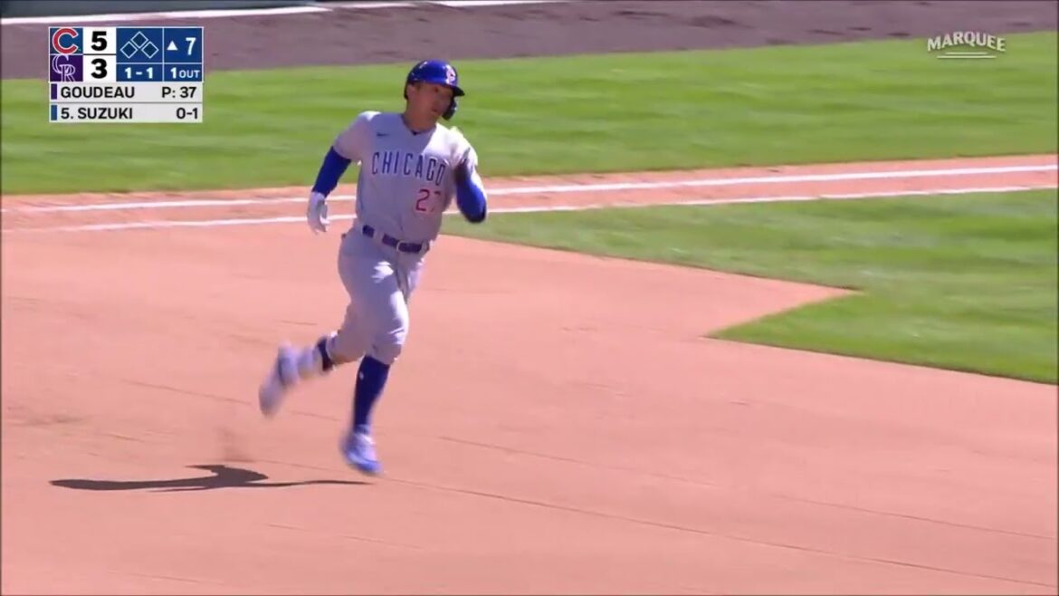 Seiya Suzuki’s opposite field home run Seiya Suzuki's opposite field home run