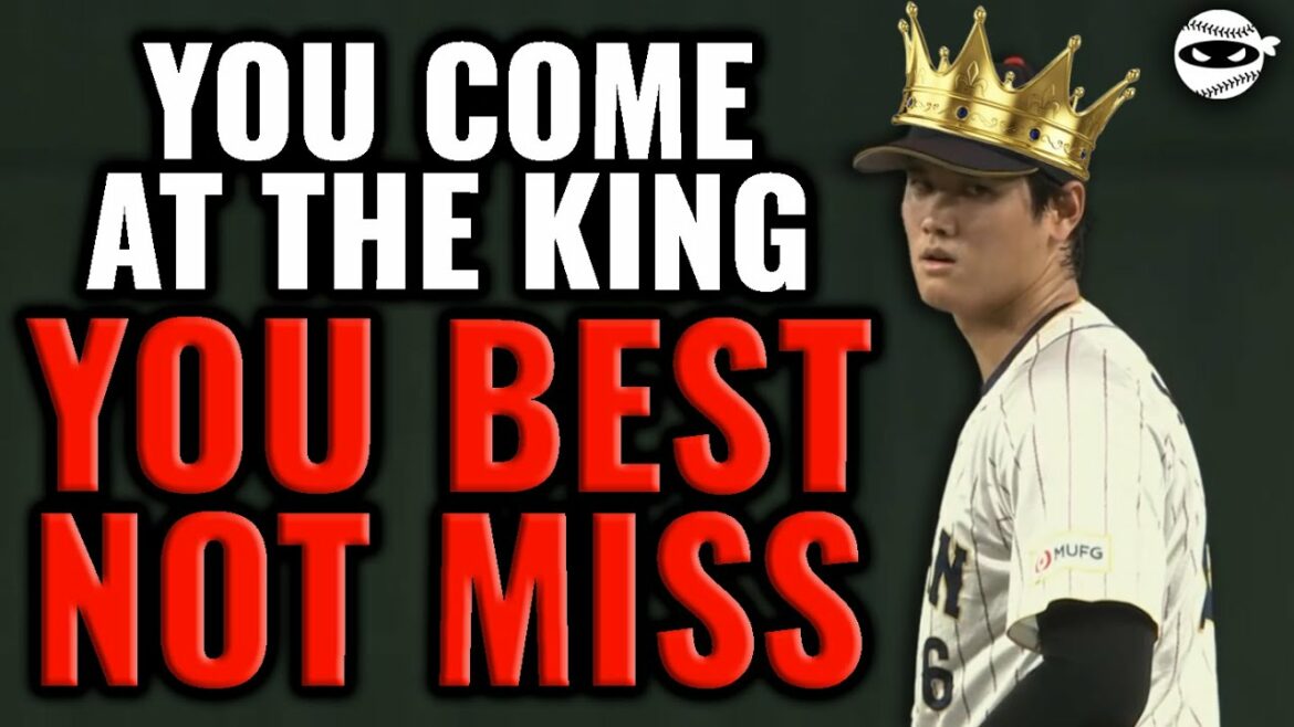 Epic Staredown Battle with Shohei Ohtani at the WBC