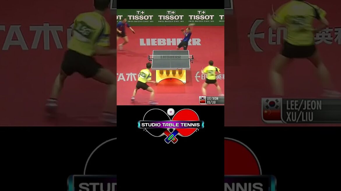 Mixed Doubles Table Tennis #shorts