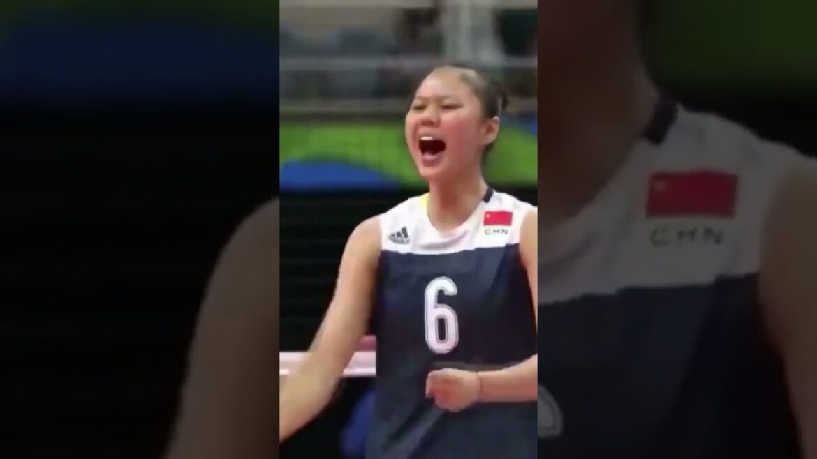 Volleyball, First Blocking Point of 2016 Rio Olympic, Gong Xiangyu, Gong Xiangyu, the first blocking point, 2016 Rio Olympics, Chinese women’s volleyball team Volleyball, First Blocking Point of 2016 Rio Olympic, Gong Xiangyu, Gong Xiangyu, the first blocking point, 2016 Rio Olympics, Chinese women's volleyball team