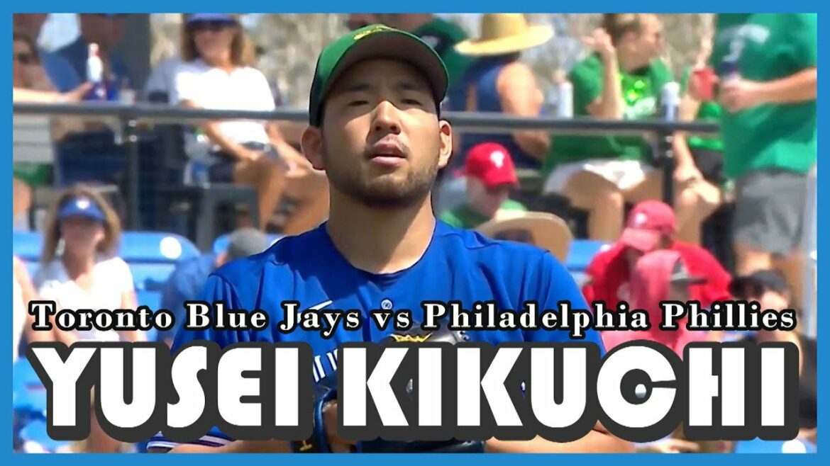 [Blue Jays Yusei Kikuchi]March 18 Open game 5th pitching Pitching all pitches_Phillies game_Yusei Kikuchi_Blue Jays vs Phillies