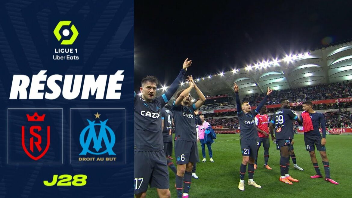 STADE DE REIMS - OLYMPIQUE DE MARSEILLE (1 - 2) - Summary - (SdR - OM) / 2022-2023