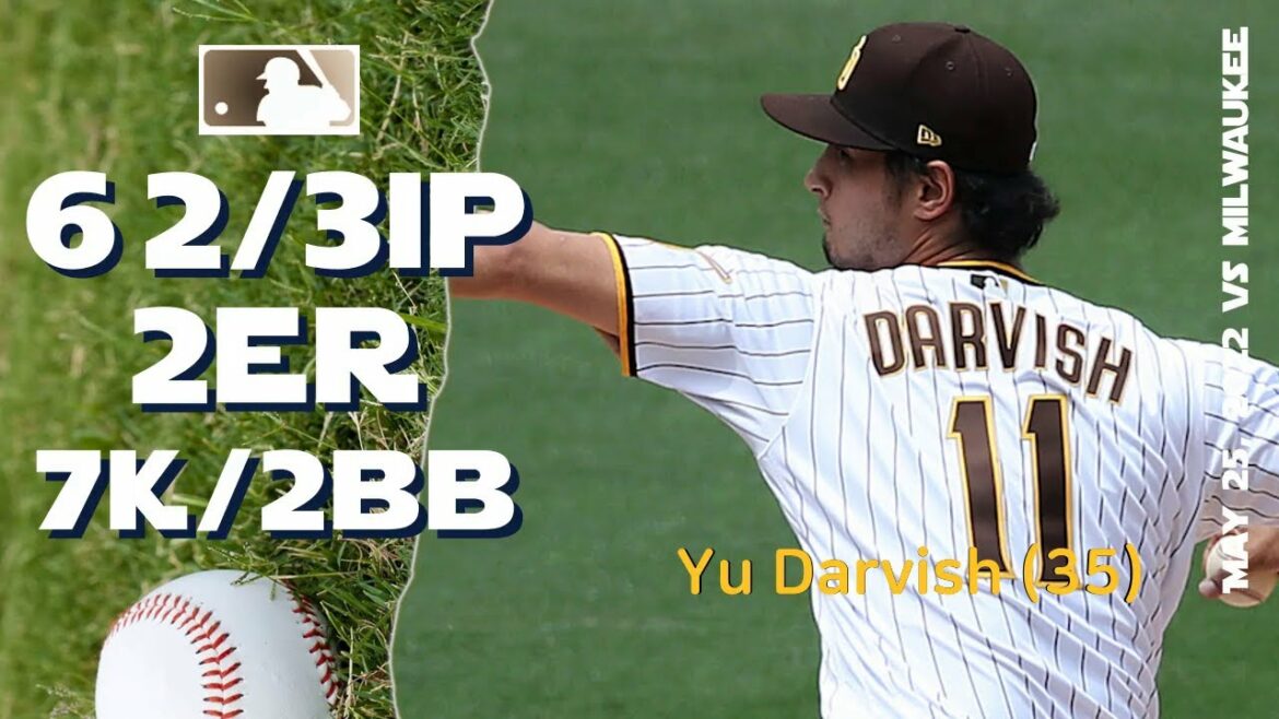 Yu Darvish Yu Darvish Yes | May 25, 2022 | MLB highlights