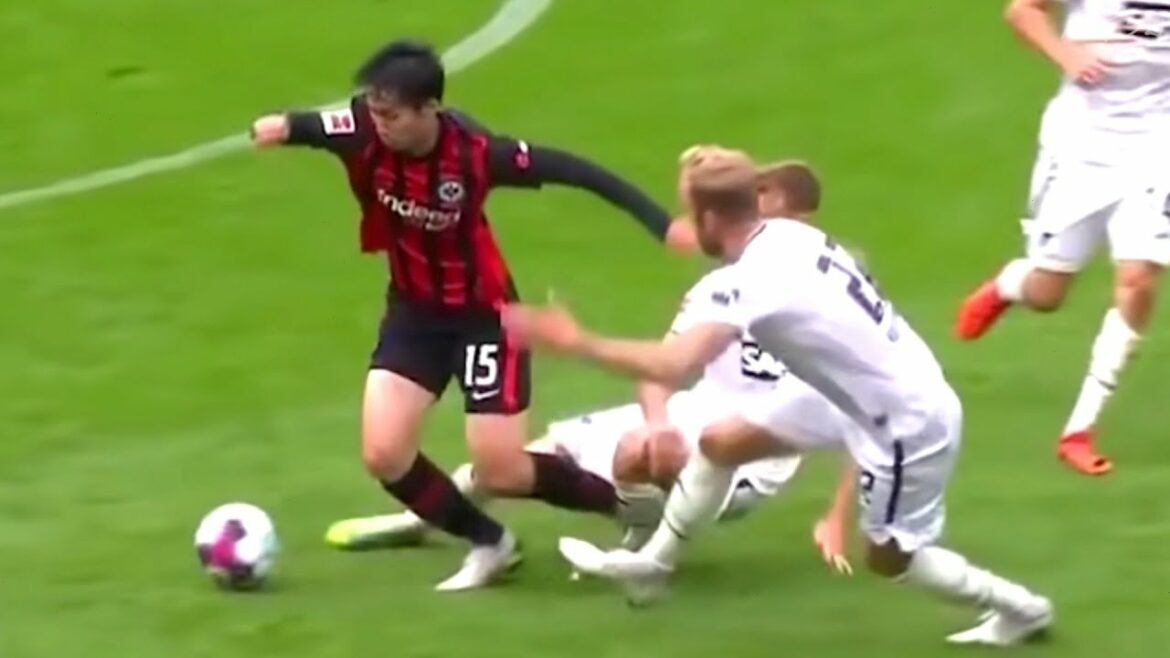 Daichi Kamata's dribbling with amazing sharpness