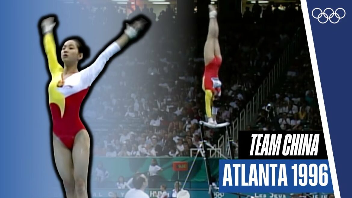 Breaking Barriers! 🇨🇳 China’s Women’s Gymnastics Team redefines Asymetrical Bars at Atlanta 1996 Breaking Barriers! 🇨🇳 China's Women's Gymnastics Team redefines Asymetrical Bars at Atlanta 1996