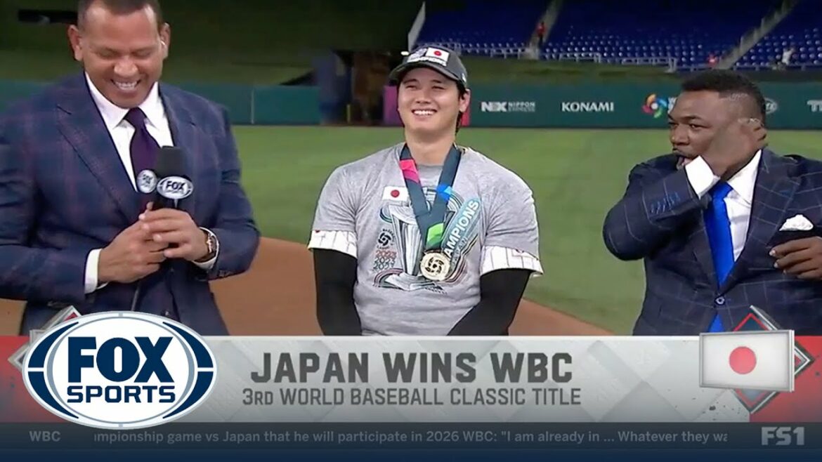 Shohei Ohtani talks matchup against Mike Trout and Japan's WBC championship victory