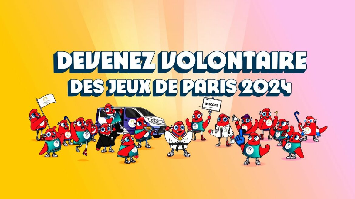 BECOME A VOLUNTEER FOR THE 2024 PARIS GAMES