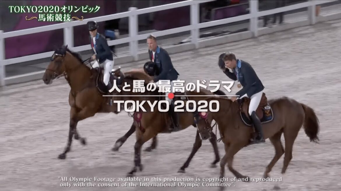 Tokyo 2020 Olympic Equestrian 5 Minute Highlights | JRA Official Tokyo 2020 Olympic Equestrian 5 Minute Highlights | JRA Official