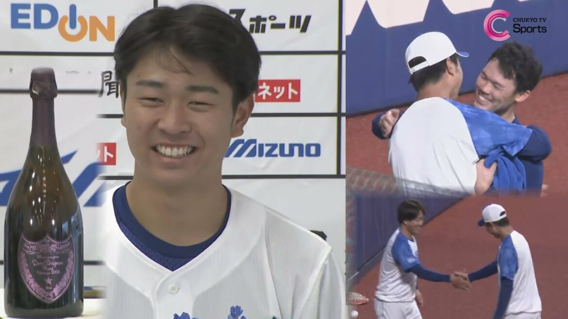 [Summary of the reunion scene]Hiroto Takahashi is back as the number one in the world! The Dom Perignon I brought to the press conference was unbelievable!  ?[Chunichi Dragons]