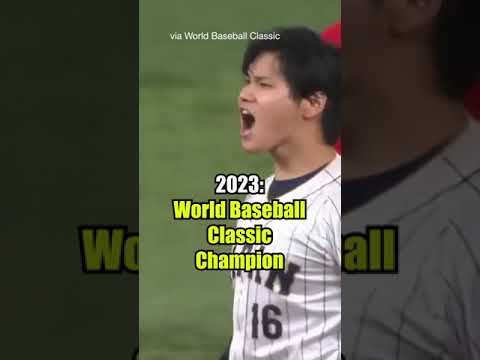 Team Japan and Shohei Ohtani are your 2023 World Baseball Classic Champions ๐ #shorts Team Japan and Shohei Ohtani are your 2023 World Baseball Classic Champions ๐ #shorts