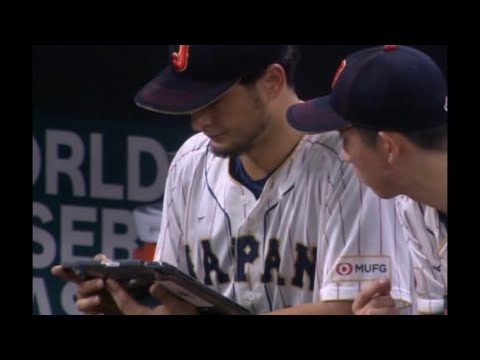 Darvish doing Prospy A during the match Darvish doing Prospy A during the match