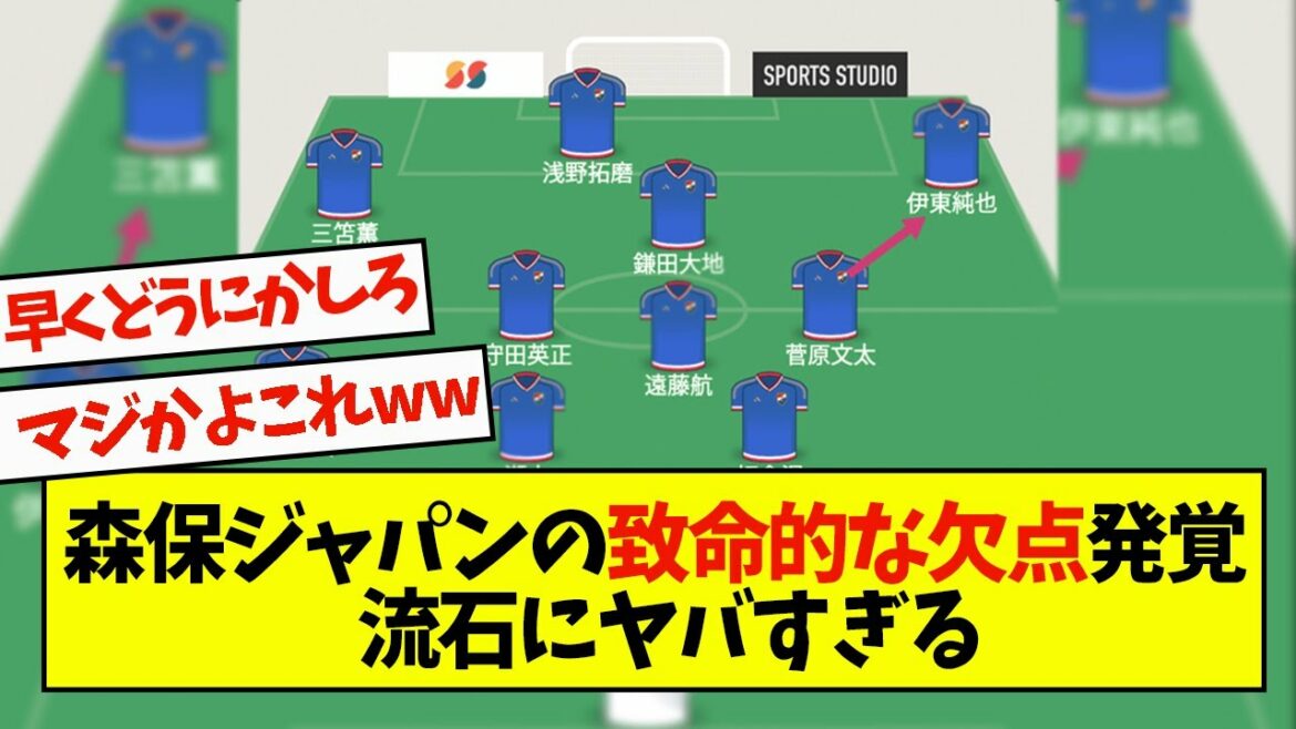 Moriho Japan's fatal flaw is discovered, it's too dangerous