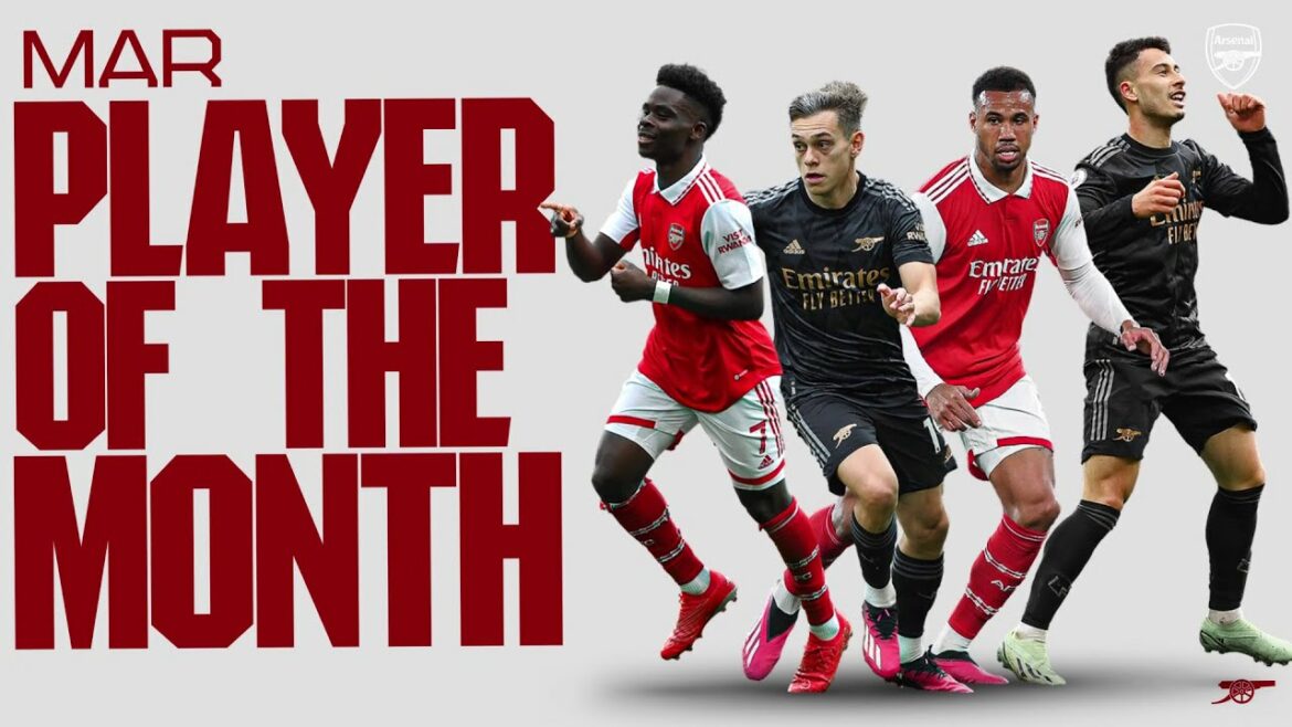 Who was our Player of the Month for March? | Saka, Trossard, Gabriel or Martinelli? Who was our Player of the Month for March? | Saka, Trossard, Gabriel or Martinelli?