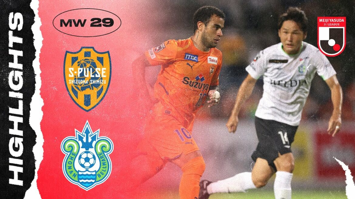 Saved by a 96th-minute equalizer! | Shimizu S-Pulse 1-1 Shonan Bellmare | MW29 | 2022 J1 League