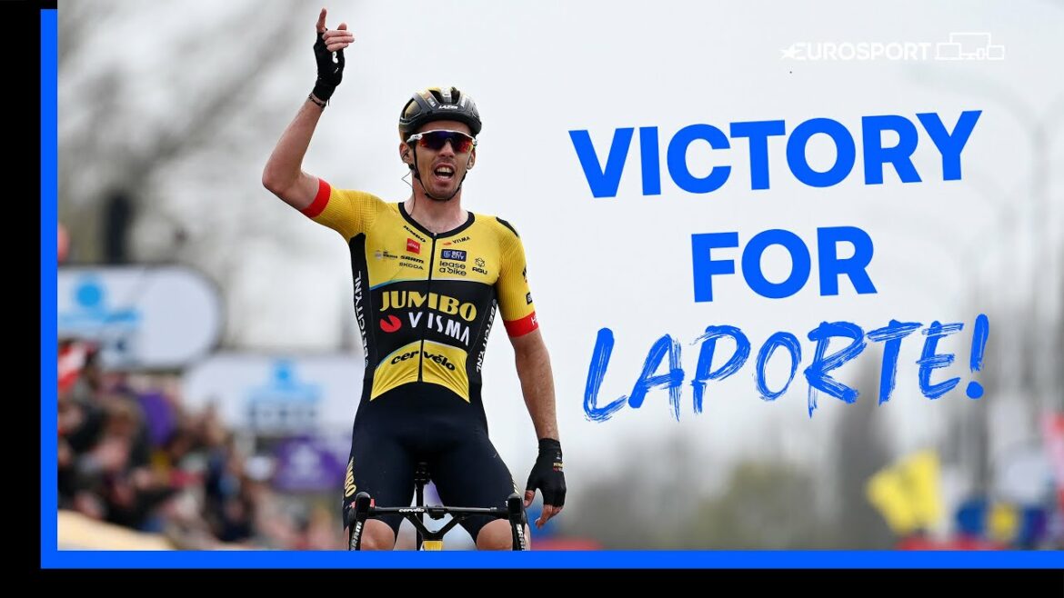 "Five From Five For Jumbo Visma!"  🤩 |  Laporte Takes The Glory At Dwars door Vlaanderen |  Eurosport