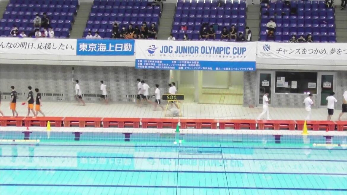 2023 Spring JO Junior Olympic Water Polo Side A S Water Polo Club (white) VS Ishikawa Eagles (blue)