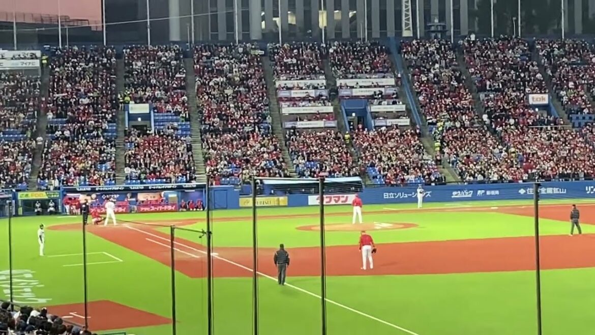 [Local video]Munetaka Murakami 2023 first at-bat home run