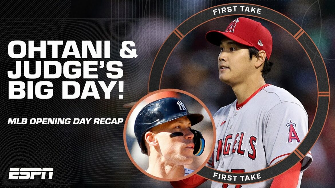 Shohei Ohtani or Aaron Judge: Who had a better Opening Day? | First Take