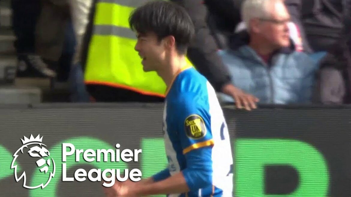 Kaoru Mitoma provides Brighton response v. Brentford | Premier League | NBC Sports
